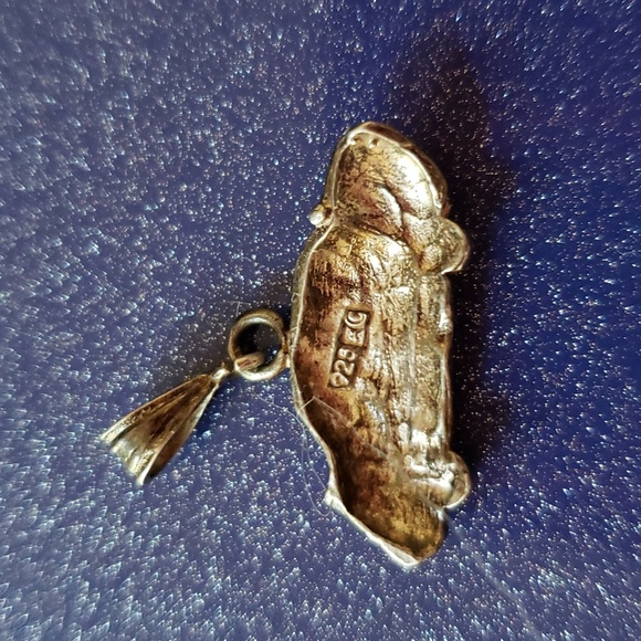 Silver car charm for charm bracelet - Picture 2 of 2